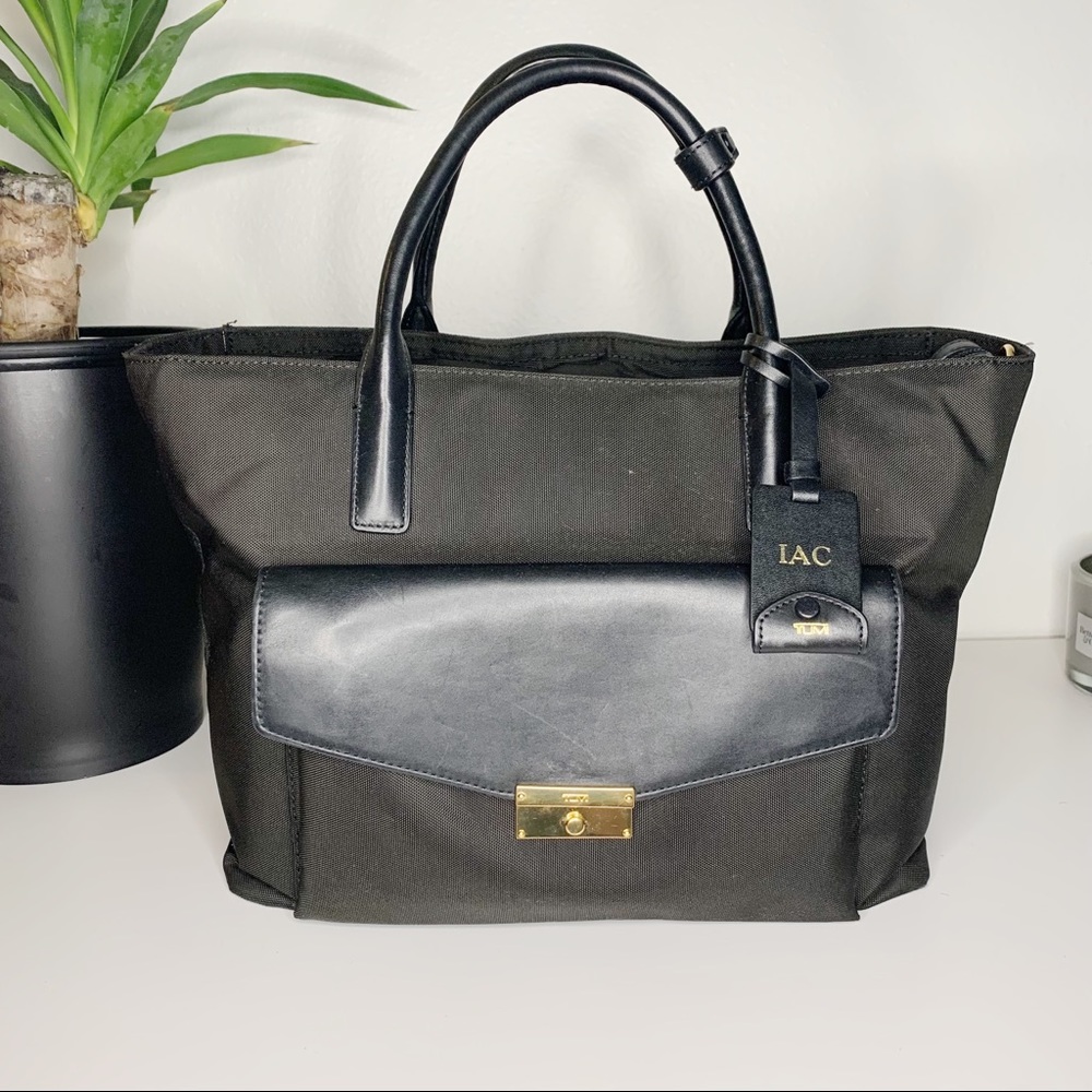 Tumi “Larkin” Balistic Nylon Tote Bag